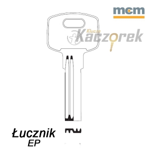 Bytový 086 - surový mosazný klíč - Archer EP